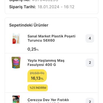 Migros Sanal Market Taahhüt Ettiği Saatte Sipariş Getirmesi