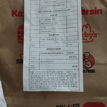 Popeyes Yanlış Yemek Siparişi ve Mağduriyet
