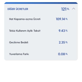 Turkcell Mobil Hizmet Sağlayıcılarının Fatura Ücretlendirmeleri