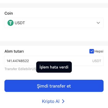 Gate.io Spota Transfer Sorunu