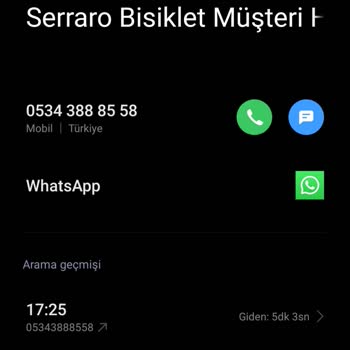 Serraro Bisiklet Güven Vermeyen Site, Kaybolan Bisiklet