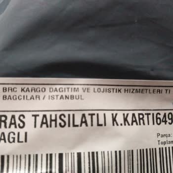 BRC Pazarlama Kargo Ürünler Yanlış Ve Alakasız Geldi