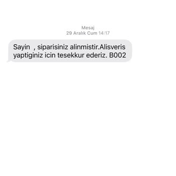 Tepe Home Dan Ödemeyi Yaptığım Halde Gelmeyen Sipariş