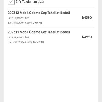 Vodafone Yetkili Biri Baksın Lütfen