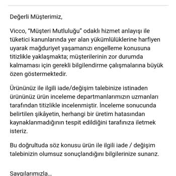 Vicco Markası Tam Bir Fiyasko