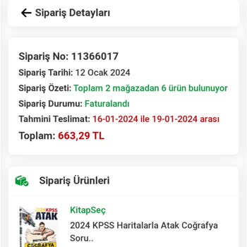 Kitap Seç Siparişim Neden Kargoya Verilmiyor?