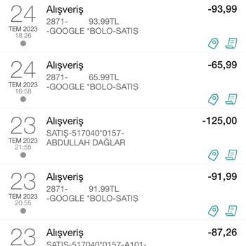 Garanti BBVA Hesaptan İzinsiz Ücret Çekimi