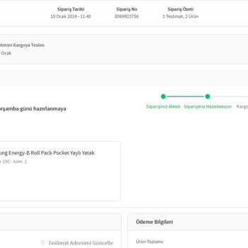 Trendyol'da Satın Alınan Yatakların Teslim Sürecinde Yaşanan Sorunlar