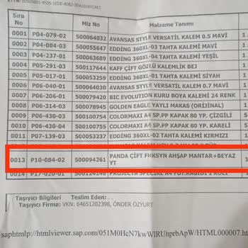 Avansas Firmasından Aldığım Ürün Kırık Geldi