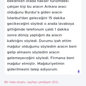 Otogarda Biletli Yolcu Bırakmak (Balıkesir Hakser Turizm)