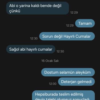 Hepsiburada Eksik Ürün Gönderimi