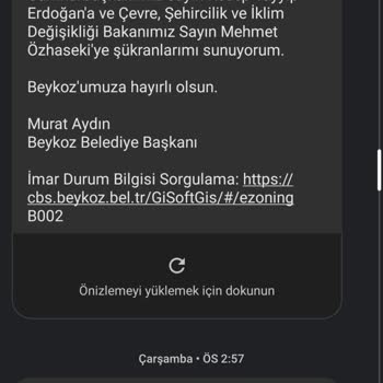 Beykoz Belediyesi Başkanı Ve Mesajları