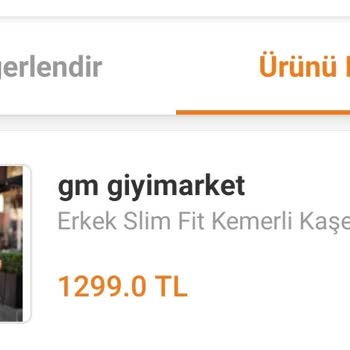 Trendyol Uygulama Üzerindeki Fiyat