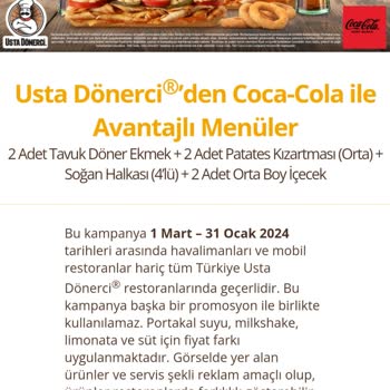 Kampanyalı Menü Hüsranı: Usta Dönerci Outlet Sorunu