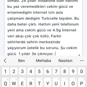 Turkcell İnternet Veri Akışı Ve Çekim Gücü Zayıflığı