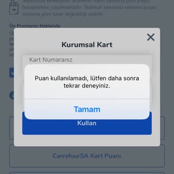 Carrefour SA Güncelleme Yalanı, Umarsızca Tavır, Müşteriyi Salladıkları Yok!