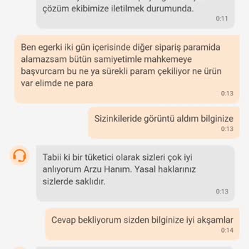 Trendyol İade Talebi Açıp İade Etmediler