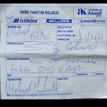 İstikbal Servis Sorunları İlgisizlik