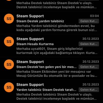 Steam Hesabıma Giriş Yapamıyorum