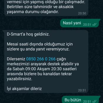 D-Smart Ev İnternet Bağlantısındaki Kesintiler Ve Çözüm Beklentisi
