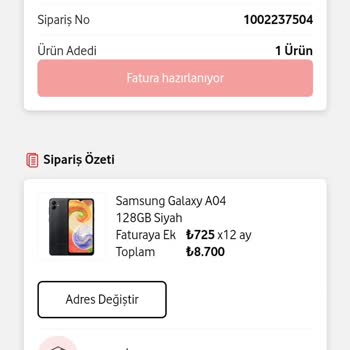 Vodafone Yanlış Fatura Sorunu