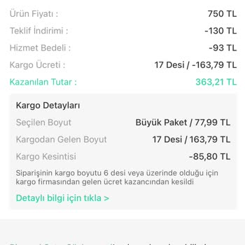 Dolap Uygulaması, Kargo, KDV Ve Haksız Kesintileri