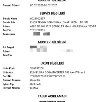 Vestel Servisin Ücretli İşlem Dayatması