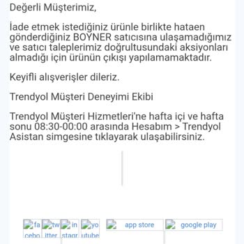 Boyner'İN Bakmadan Yanlış Ve Daha Pahalı Ürünü İade Olarak Alması