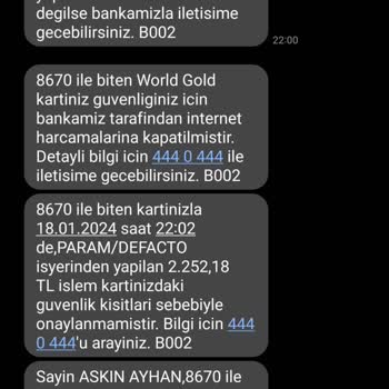 Yapı Kredi Kart Güvenlik Zafiyeti
