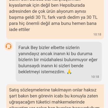 Trendyol Alınan Ürünü İade Etmedi