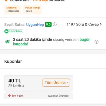 Trendyol Alınan Ürünü İade Etmedi