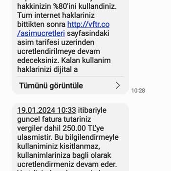 Vodafone Durma Özelliği İptal Etmeme Rağmen 4 Aydır Ödüyorum
