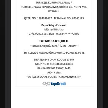Turkcell Pasaj Onaylanmayan Sipariş İadesi