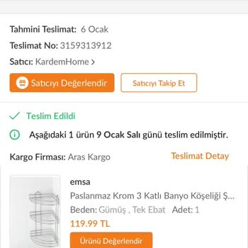 Aras Kargo Kargo Sorunu Hakkında