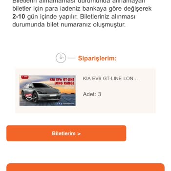Trendyol Çekiliş Bileti Erişim Sorunu