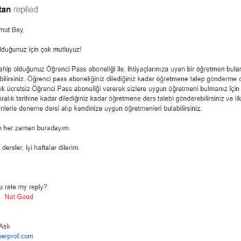 Superprof.com.tr Ücretini Aldığı Hizmeti Vermedi, İade De Yapmıyor!