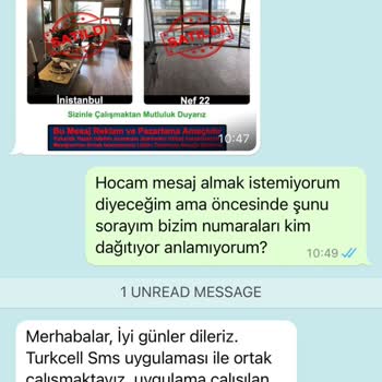 Turkcell Her Önüne Gelene Numaralarımızı Dağıtıyor.