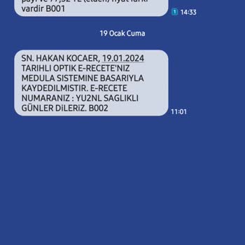 SGK Yanlış Kişiye Gelen Sağlık Bildirimleri Rahatsızlığı