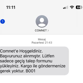Turbonet İnternet Hizmet Sağlayıcım Geçiş İşlemimi Onaylamıyor
