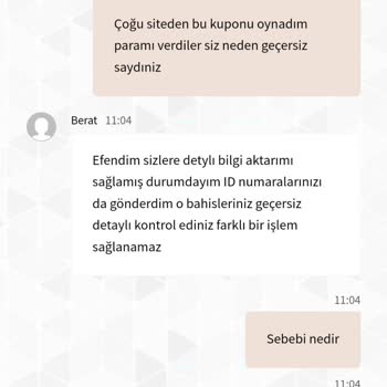 Matadorbet Bahis Sitesinde Kupon İptali Ve Para İadesi Sorunu