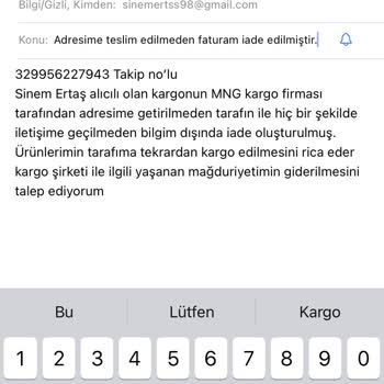 Slazenger Şikayeti Ürünüm İptal Edildi Para İadesi Yapılmadı