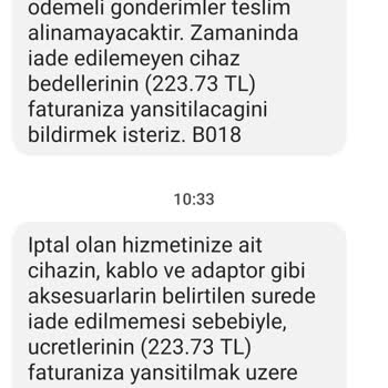 Superonline Haksız Olarak Paramızı Alıyor