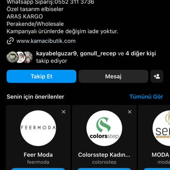 Kamacı Butik Faturasız Ürün Satışı Yapıyor!