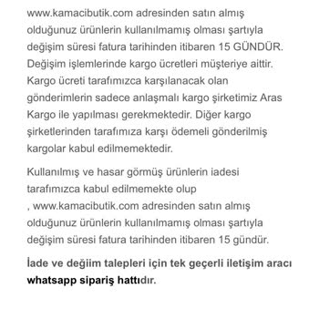 Kamacı Butik Faturasız Ürün Satışı Yapıyor!