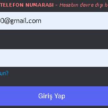 Discord Hesap Devre Dışı Bırakıldı