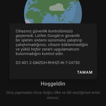 McDonald's Uygulamasına Girerken Güvenlik Sorunu Oluşturuyor