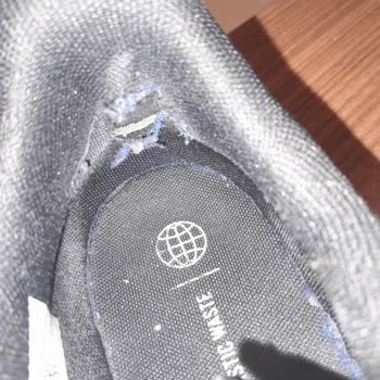 Schlechte Qualität und Kundenservice bei Adidas Grand Court Base 2.0 Core Black-Schuhen