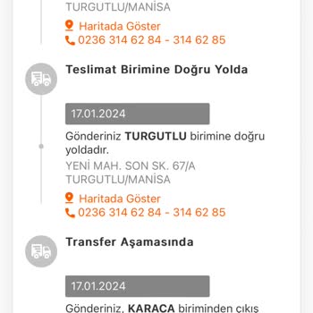 MNG Kargo Dağıtıma Çıkarmadan İade Yaptı