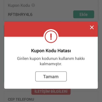 Obilet Mümkünse Kupon Tanımlanması Yaptırmayın!