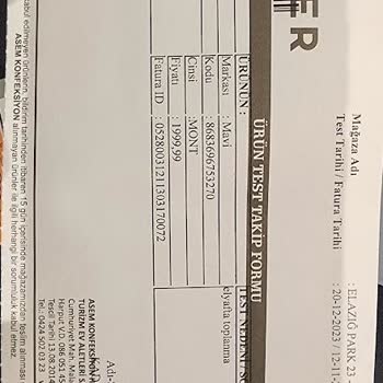 Boyner Mağazasında Alınan Mavi Markalı Mont Hakkında